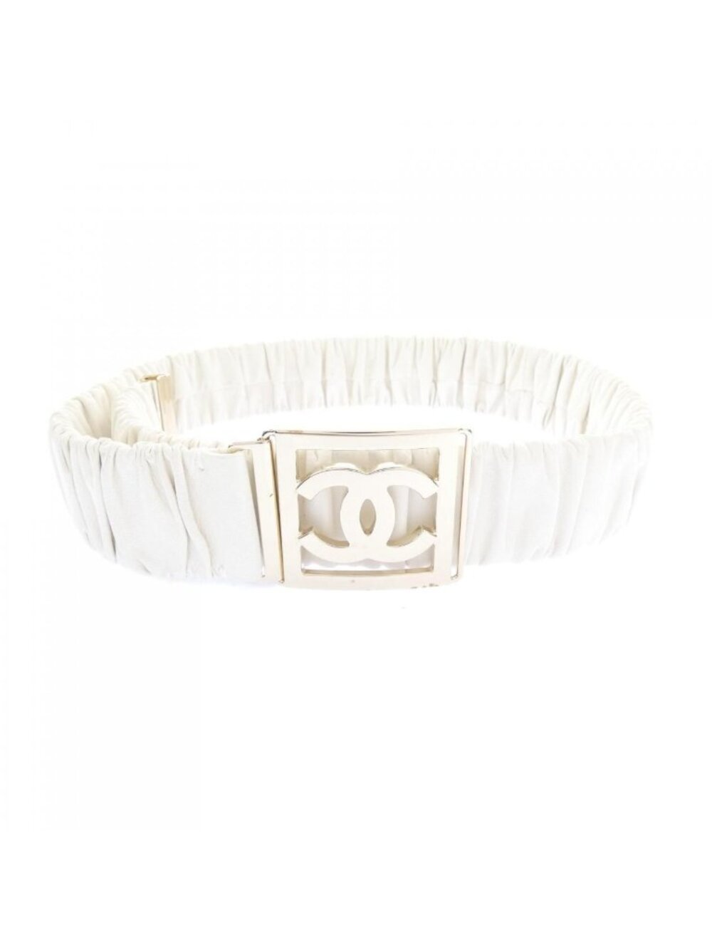 Chanel Belt White